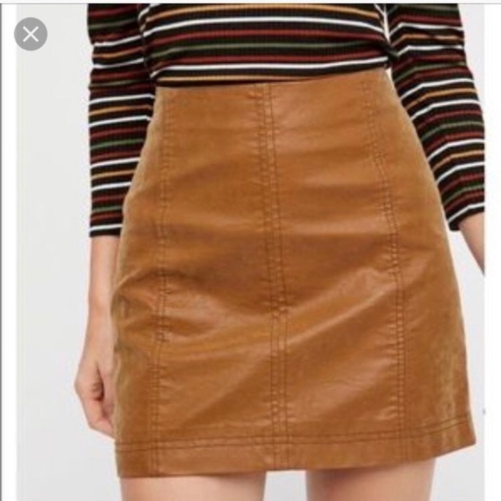 Free People Modern Femme Vegan Skirt - 2